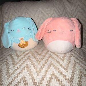 Plush Bunny Set - Blue and Pink - EASTER!!!